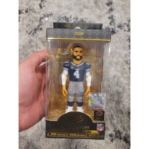 Funko Gold Dallas Cowboys Dak Prescott 5" Premium Figure Away Jersey